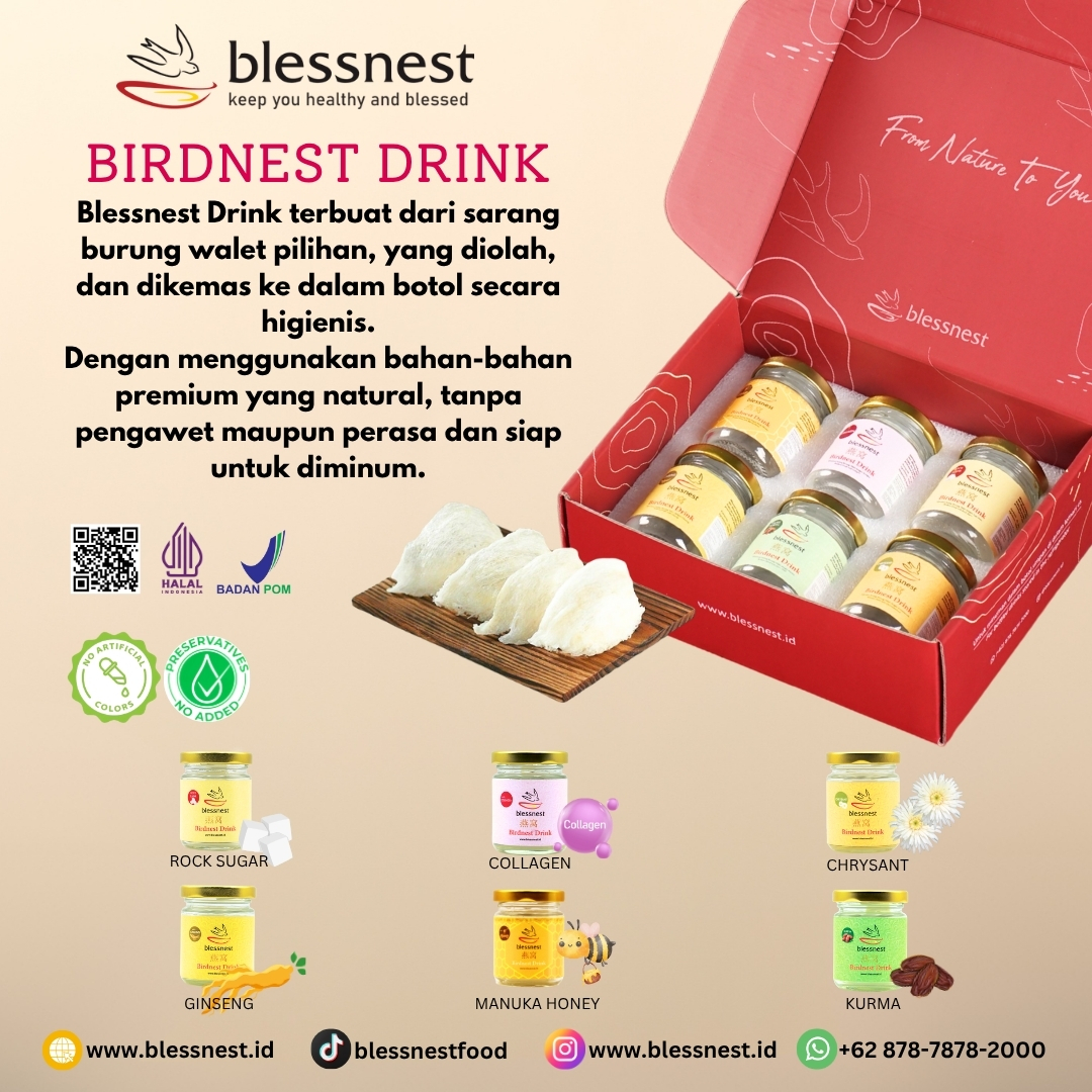 FEEL HEALTHY AND BLESSED WITH BLESSNEST DRINK !