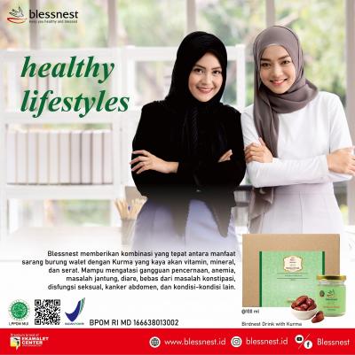 Biasakan Hidup Sehat dengan Blessnest Drink Kurma