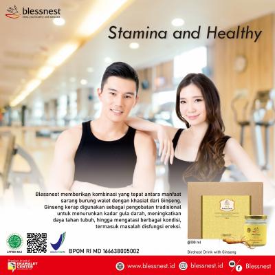 Jaga Stamina & Daya Tahan Tubuh dengan Blessnest Drink Gingseng